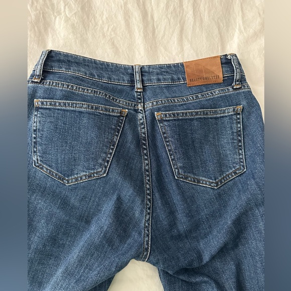 Beauty Omelette blue straight denim size 26 - Picture 5 of 6